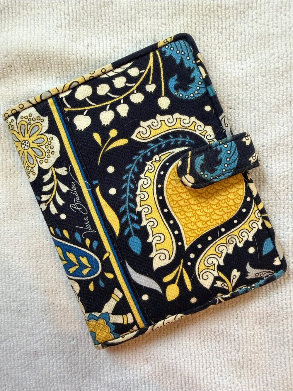 Very Bradley Retired Ellie Blue Passport Holder